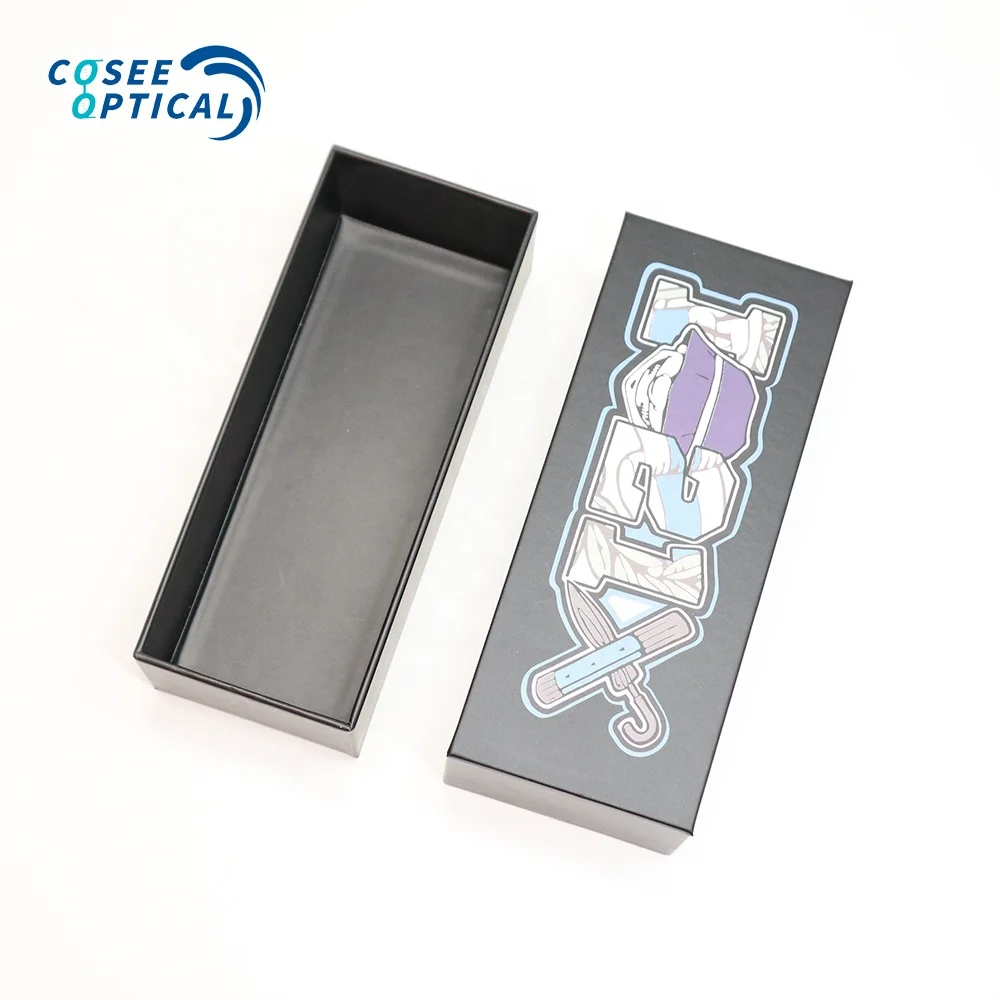 Custom Printing Paper Eyeglass Box Cardboard Sunglasses Case Gift Packaging for Eyewear