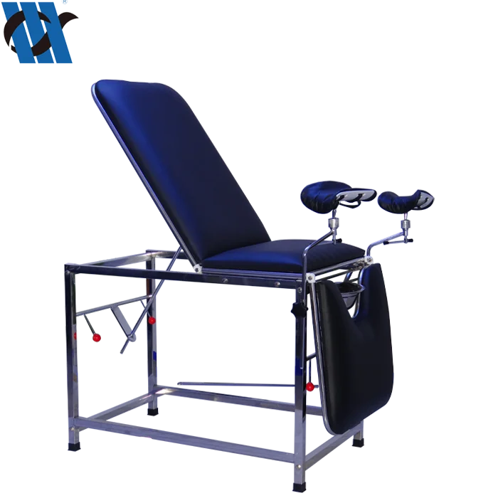 MDK-C105 Modern Stainless Steel  Gynecology Birthing Chair Hospital Equipment Gynecological Exam Table For Examination Couch