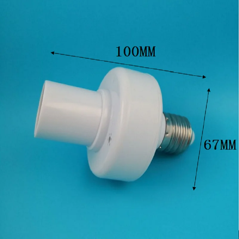 Microwave (radar) induction lamp holder E27 Motion Sensors Intelligent timing corridor switch lamp base