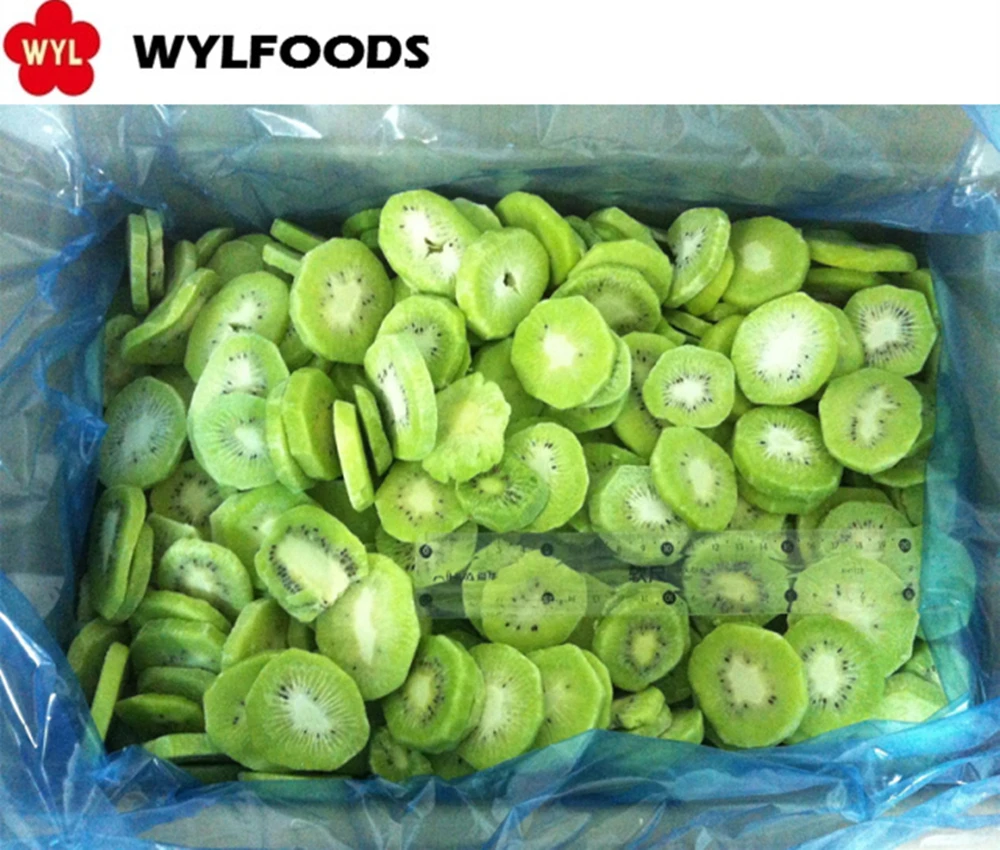 New Season Frozen Kiwi Fruit IQF Frozen Kiwi Supplier  kiwi slices or dices