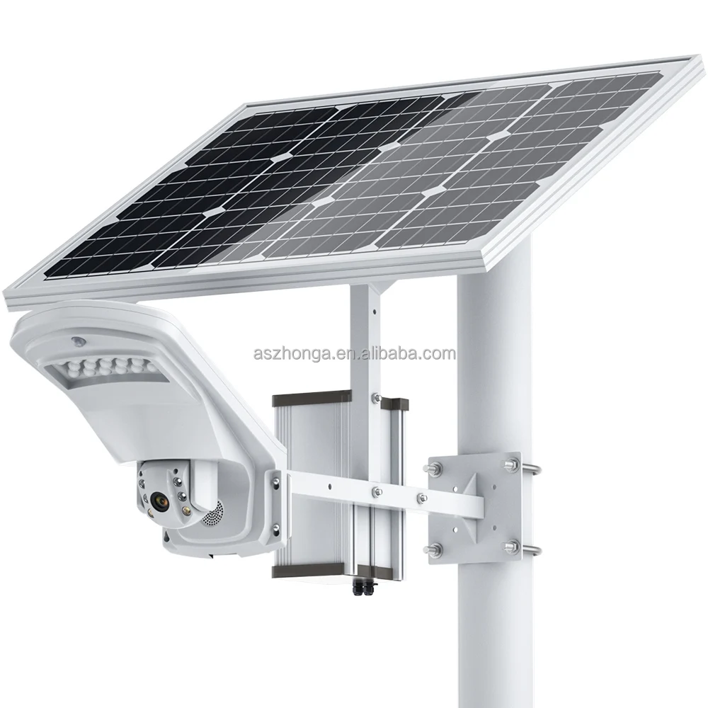 3G 4G SIM Card HD 2MP 5X ZOOM Security IP Camera Floodlight Outdoor PTZ CCTV Surveillance Cam 60W 30AH Battery Solar Panel CamHi
