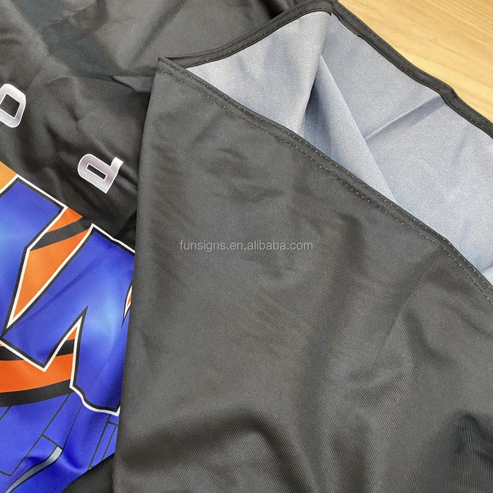 Large Fabric Banner Custom Polyester Cloth Banner Stage Decoration Backdrop Printing