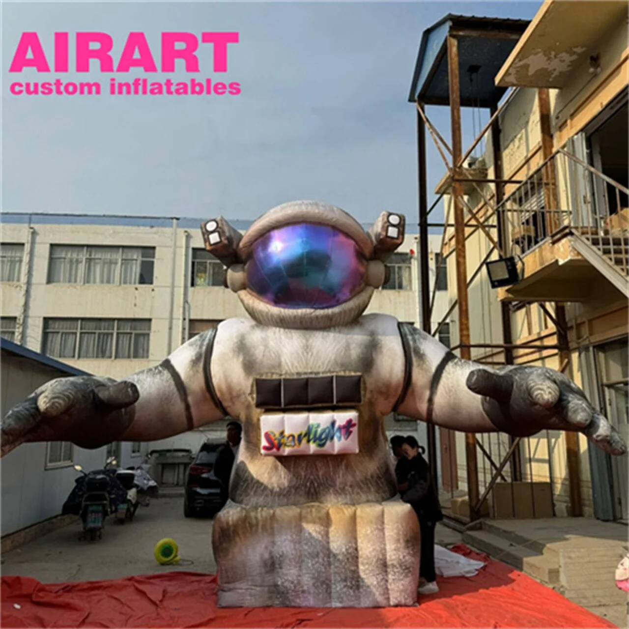 blow up inflatable space man,inflatable cartoon astronaut man balloon for sale