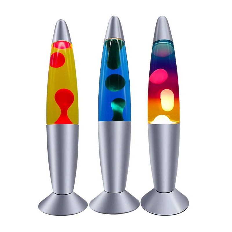 2024 hot latest models of volcanic lava lamp novelty desktop rocket lamp