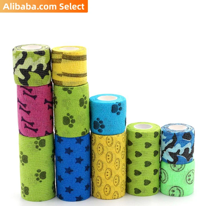 Alibaba на выбор, Нетканая Тяжелая клейкая эластичная спортивная водонепроницаемая Защитная повязка (144 шт. в коробке)