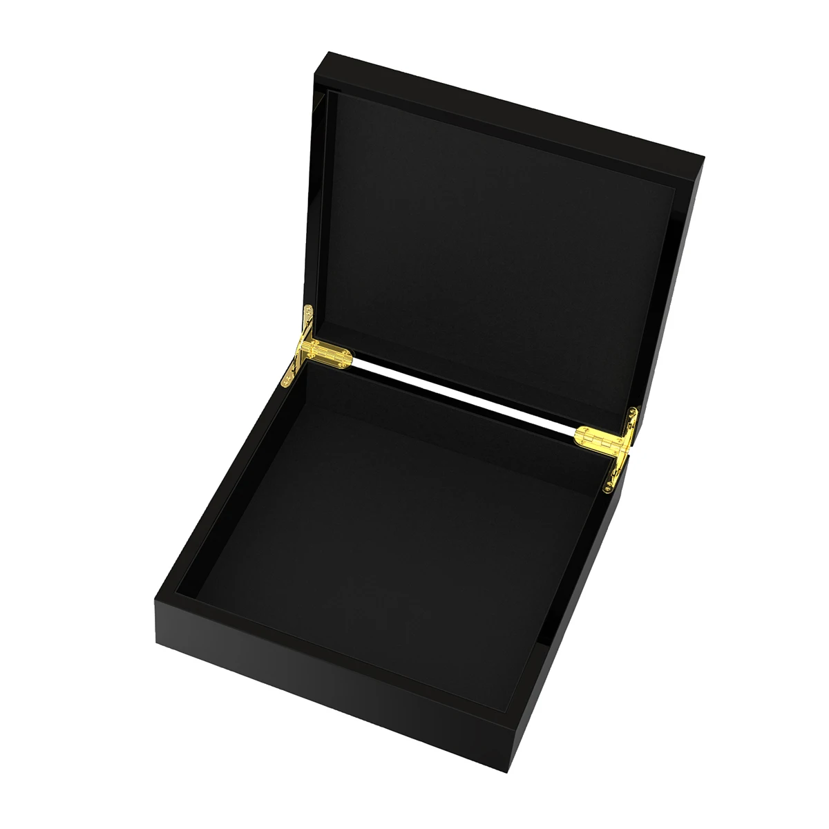 Sawtru Wood Custom Logo Black Cigar Packaging Wooden Box With SABER Certificate