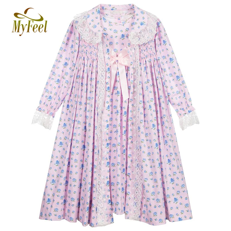 Лидер продаж, хлопковые детские пижамы, красивая детская пижама с длинным рукавом, комплект из двух предметов с длинным рукавом для девочек