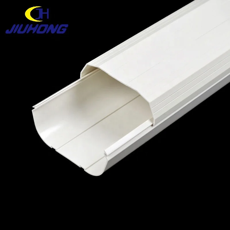 
Wholesale Size 75*65 Decorative Protective Air Conditioning Cable Trunking 
