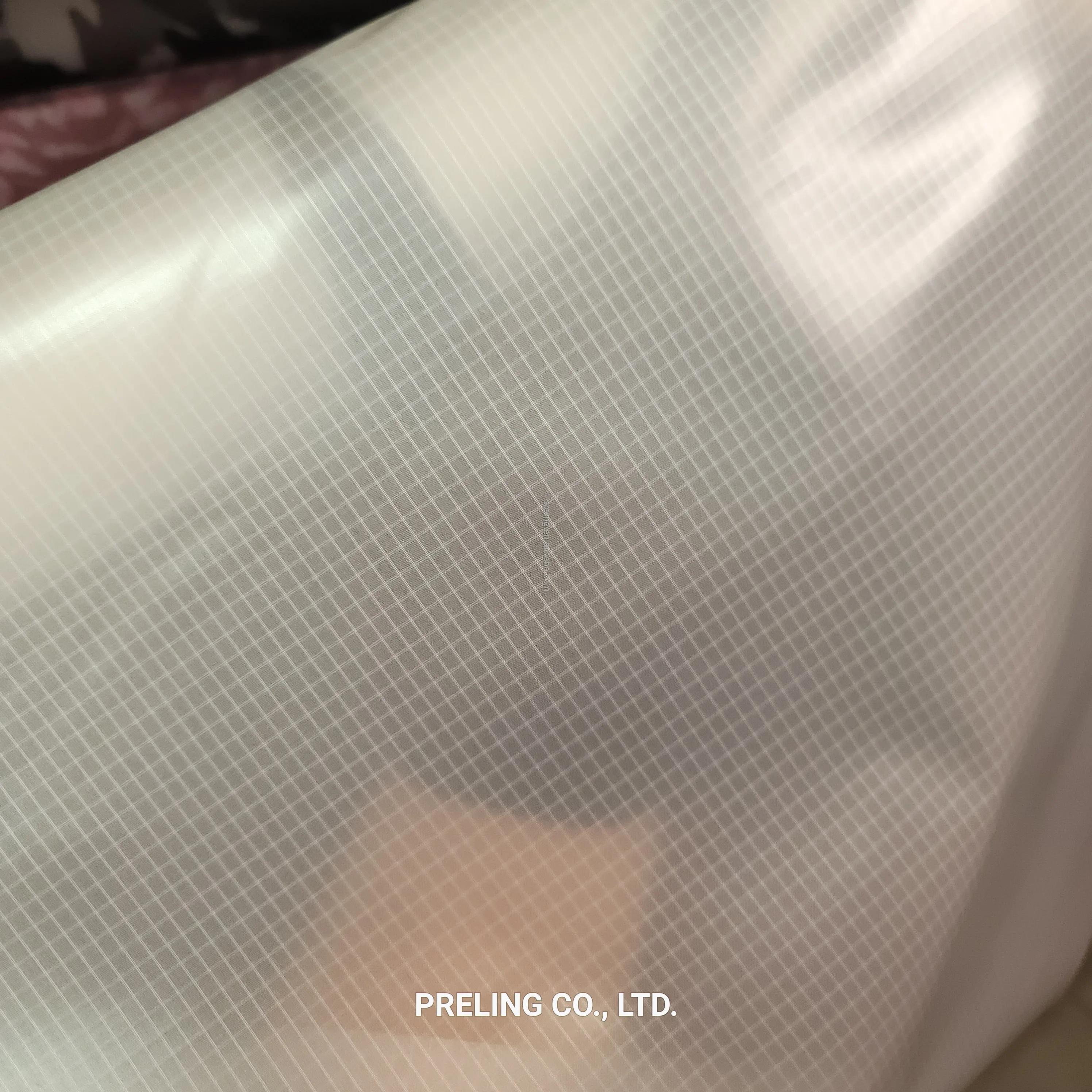 Nylon 20D 400T ripstop TPU dual coated  inflatable fabric for welding heat seal chamber cushion air bag