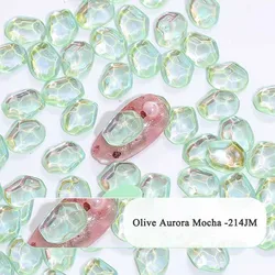 Professional Manicure Rhinestones Decorations Crystals Aurora Glass Fake Nail Stone