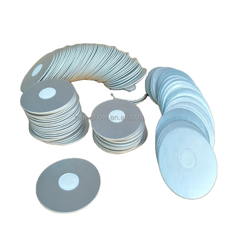Good quality and safety induction aluminum foil seal liner to vent caps for hydrogen peroxide induction liner for agrochemicals