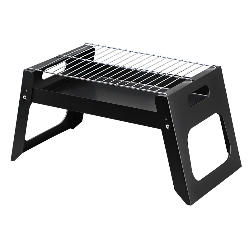 Outdoor indoor Camping bbq grill mini portable foldable barbeque charcoal grill