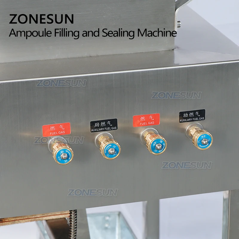 ZONESUN ZS-FSABS автоматическая двойная головка 2 мл машина для наполнения жидких стеклянных