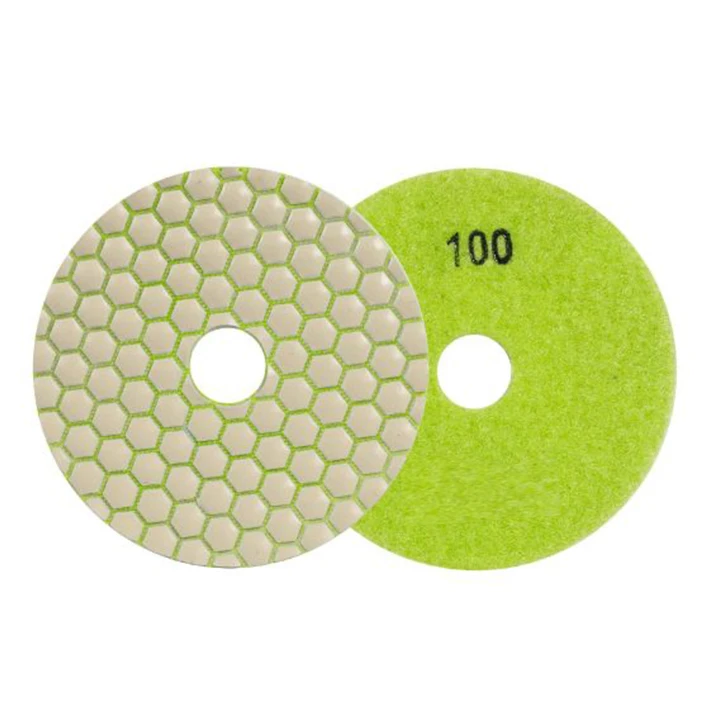 Hot Sale Multi Styles Dry Flexible Granite/Marble Floor Polishing Pads applied for Angle Grinder