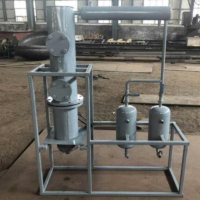 10 кг доставка во Флориду, США NINCA, новый дизайн, нефть, сырая осадка, используемая резиновая шина, пластиковая пиролизная мини-установка