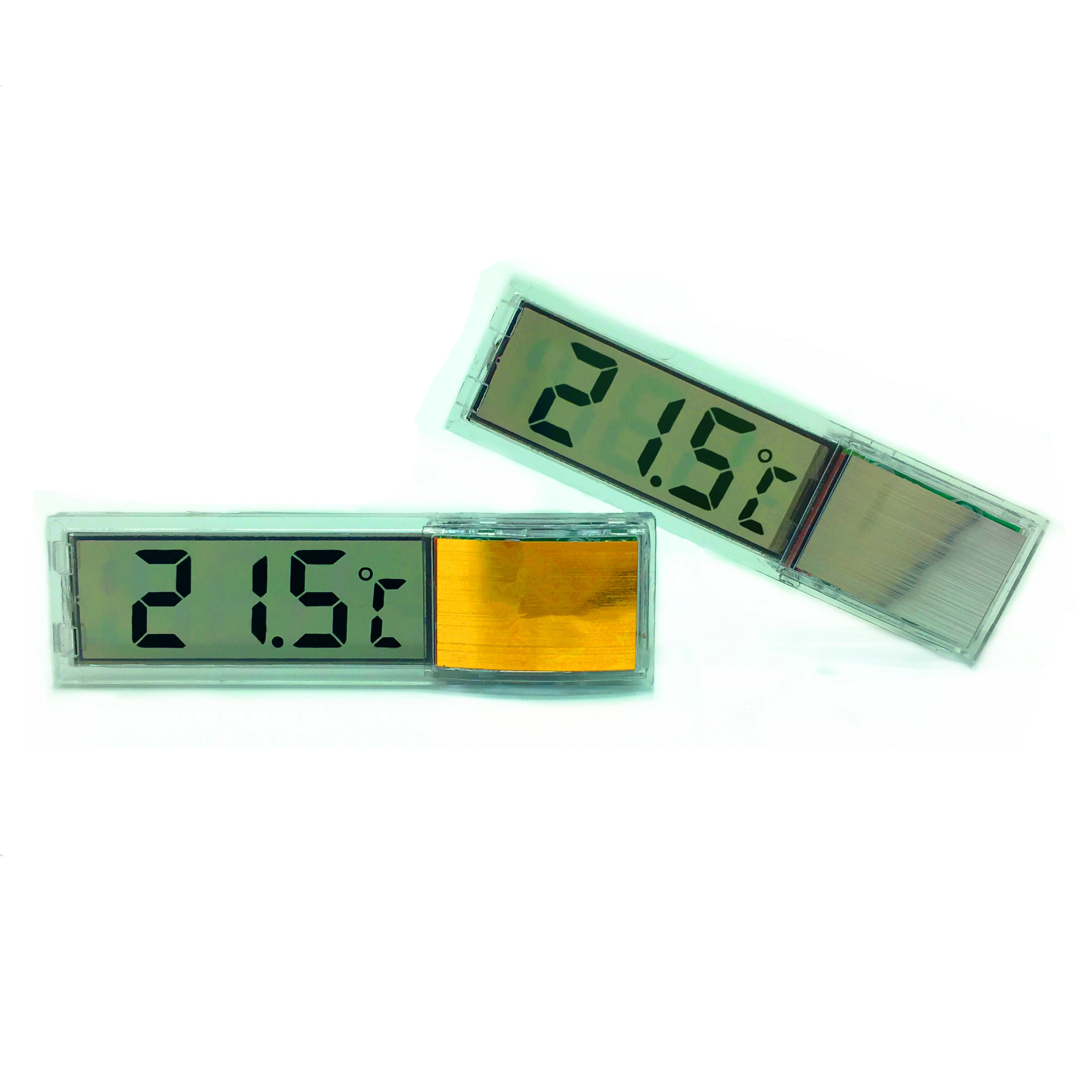 YK-50 electronic perspective aquarium thermometer transparent fish tank thermometer 3D LCD display YK-50