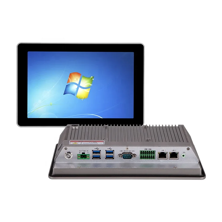 Ipctech 10 1 дюйма все в одном встроенная промышленная панель передняя IP65 емкостный сенсорный