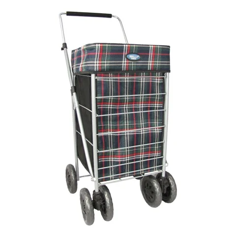Customize foldable shopping trolley  cart metal shopping trolley bag super market shopping cart