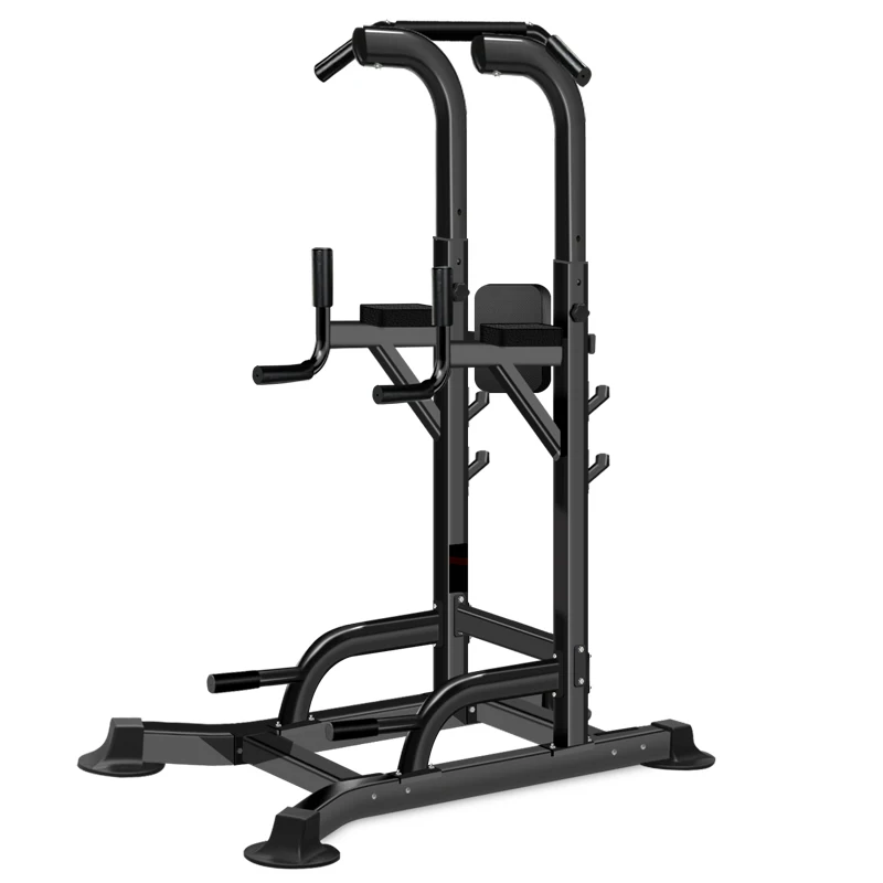 
Adjustable Height Pull Up Station Multi Gym Power Tower Dip Station Home Fitness Training Equipment 