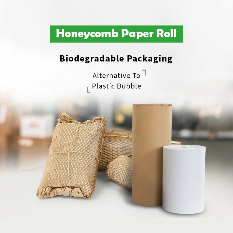 Wholesale Customization Honeycomb Corrugated Bubble Paper Wrap