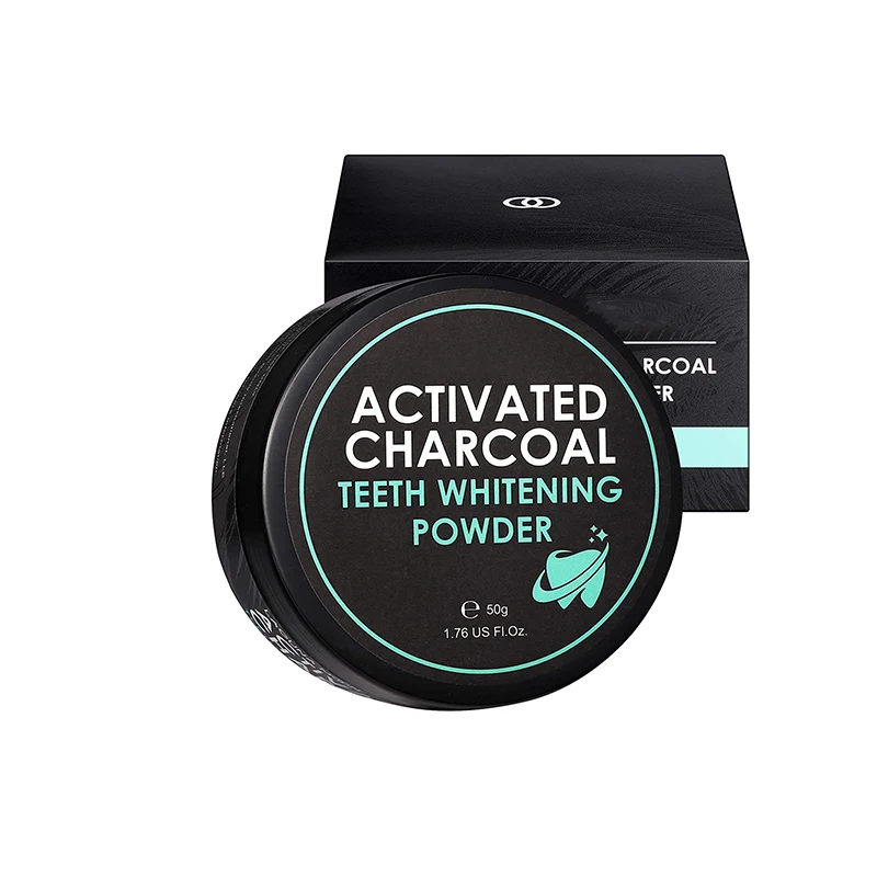 
Activated CharcoalNatural Teeth Whitening Powder No Hurt on Enamel or Gum Alternative to Toothpaste Strips Kits, Gels 50g/1.76oz 