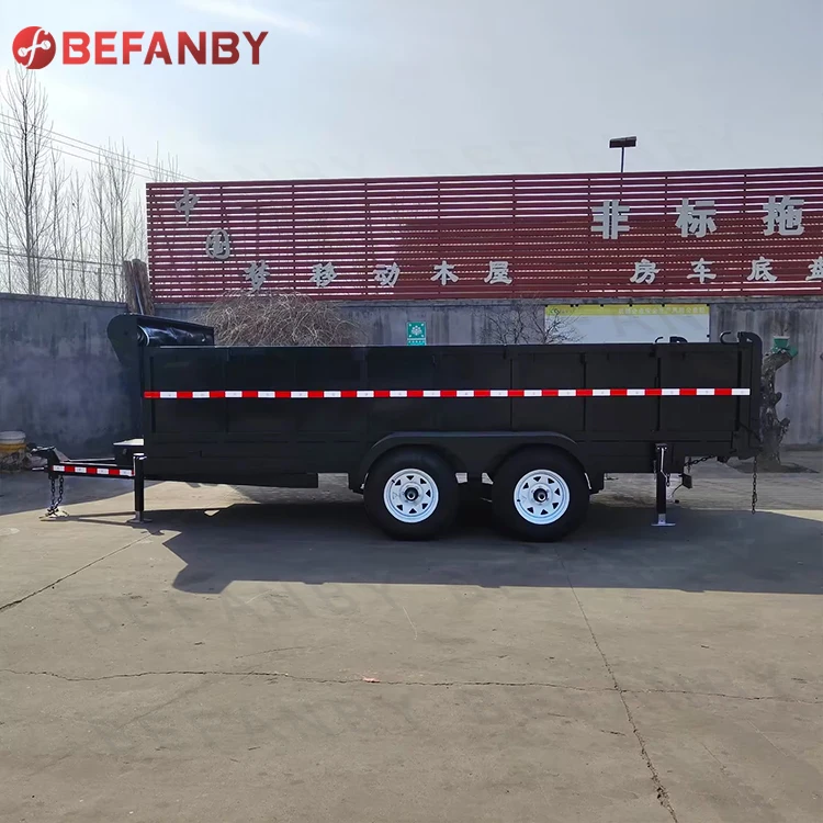 Excellent quality dump trailer pj trailer dump trailer easy to ship tipping axle