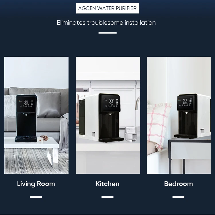 Kitchen Water Purifier Filter Carbon Water Systems Uf Membrane Filtro De Agua Mini Water Dispenser Parts