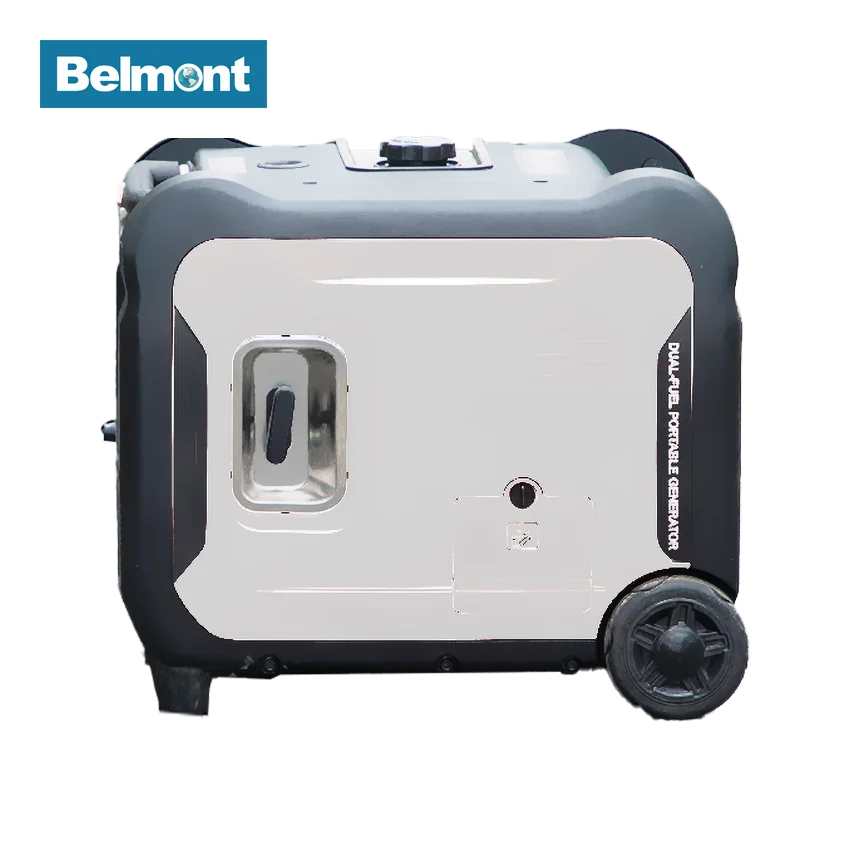 BG-5500 5.5KW Generator Silent Gasoline, Alcohol, Gas Generator Air Cooled Silent Type Gasoline Power Generator