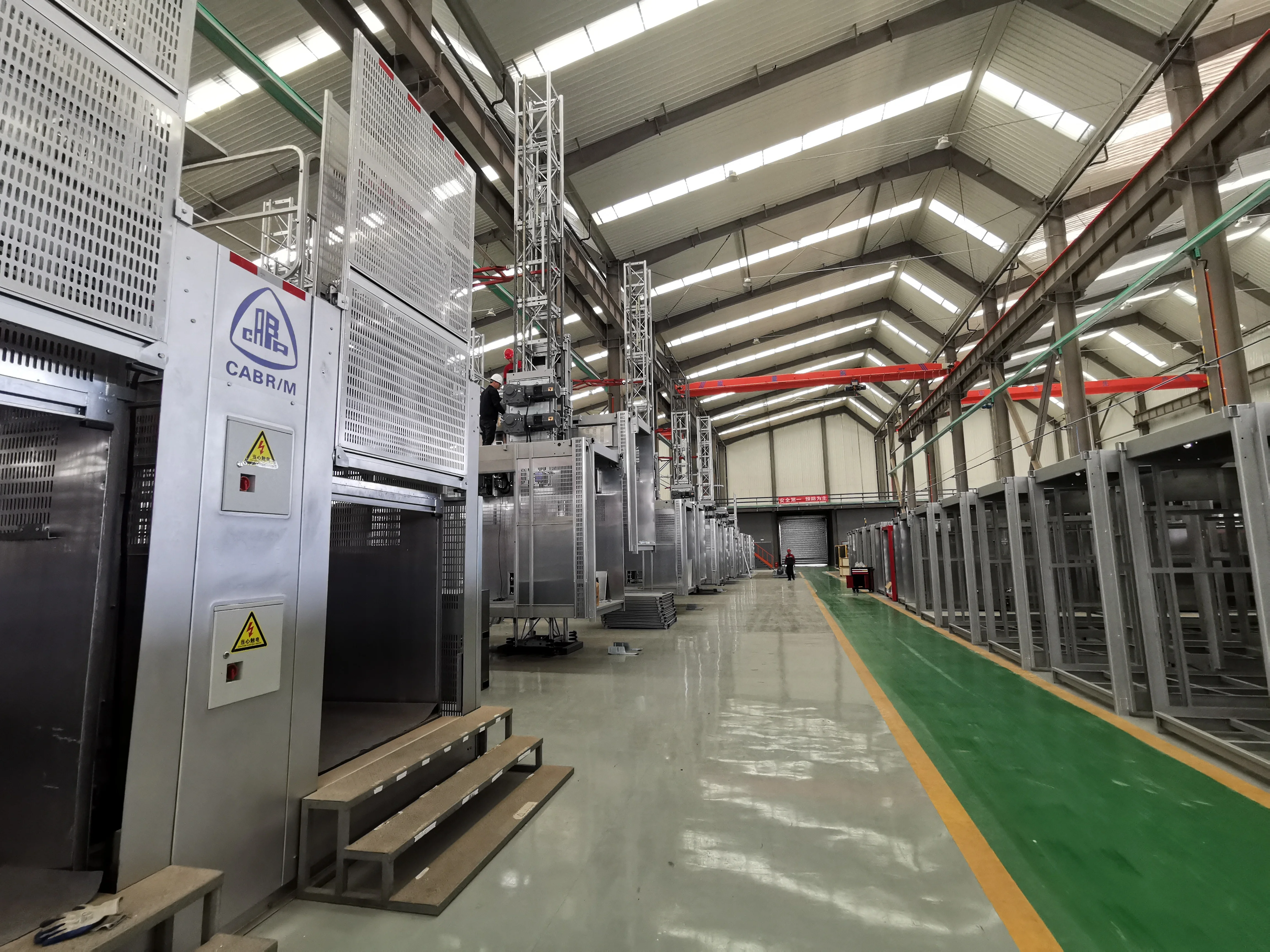 CABR/M construction lifter elevator SC200 building passenger hoist price