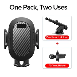 Car Phone Holder 360 Windshield Mobile Cell Support Smartphone Universal Mount Stand for iPhone 14 13 12 for Samsung for Huawei