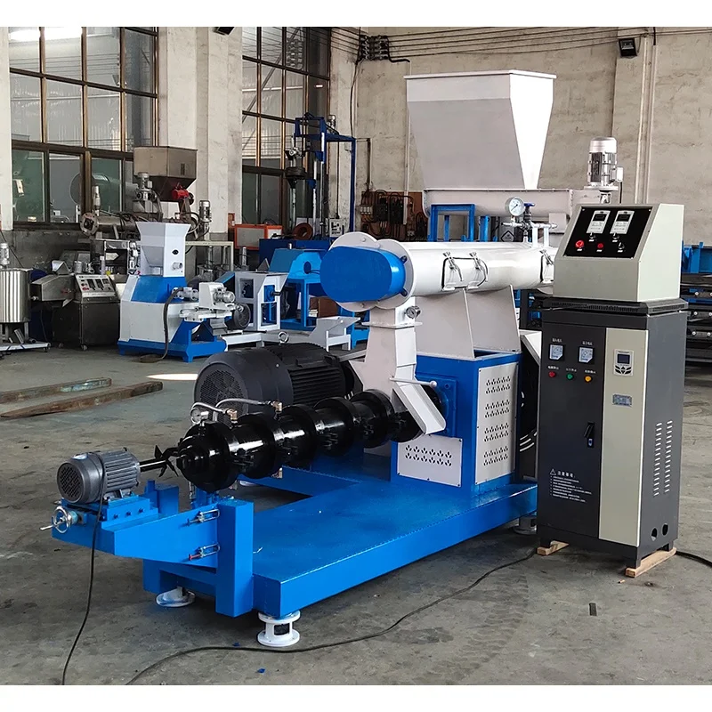 Textured Soybean Protein Soya Pieces Making Machine Vegetarian Soya Meat Food Chunks Machines