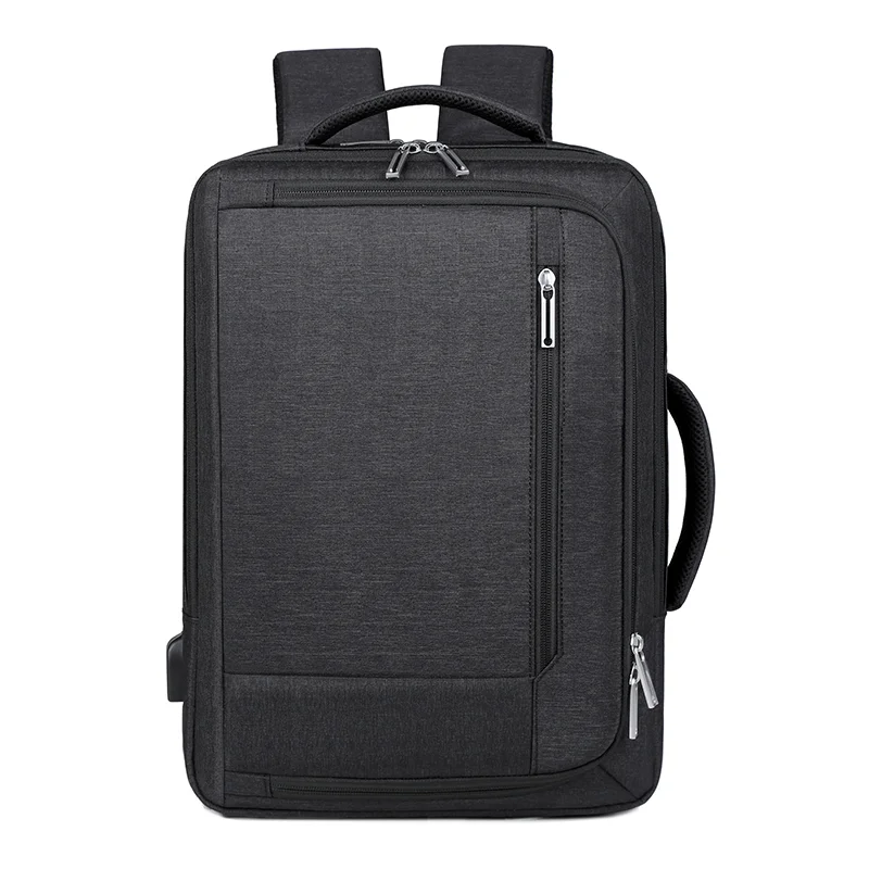 Business waterproof laptop bag Expandable waterproof and portable travel storage bag Student backpack with USB charging