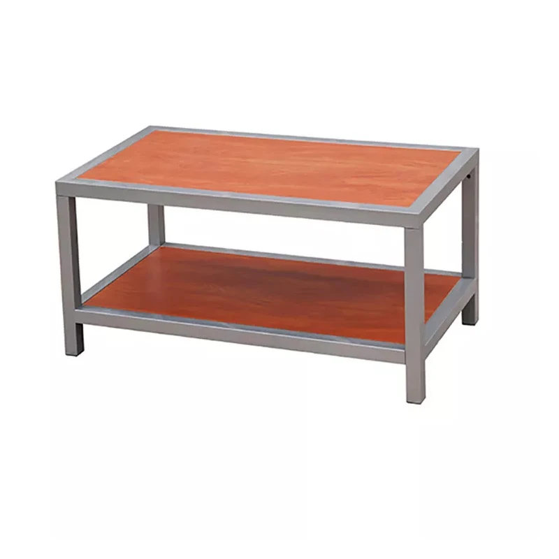 Hot Sale Multi-function School Wooden Coffee Tea Table Set With Metal Legs