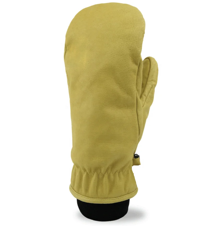 Зимняя варежка для холодной погоды, водонепроницаемая ветрозащитная кожаная кабриолета, сноуборда, лыжного спорта, снегохода для мужчин и женщин