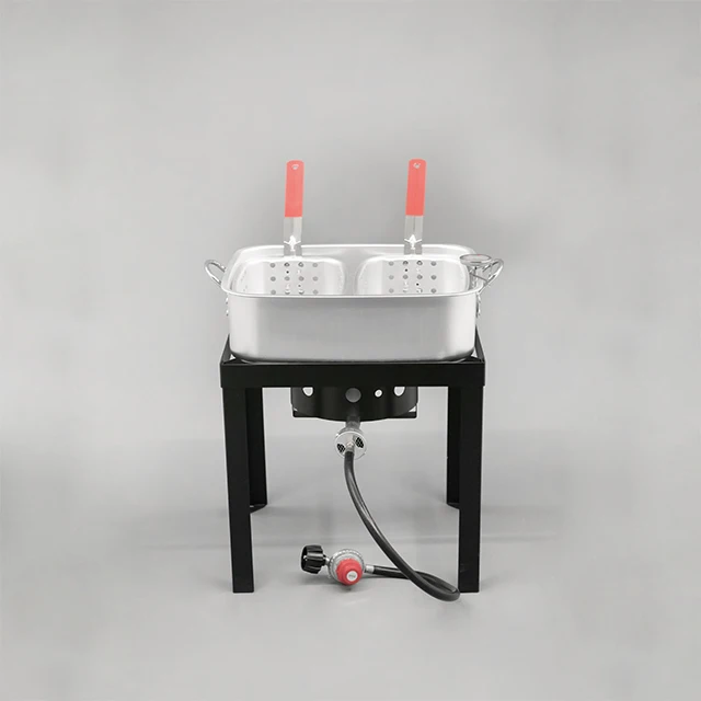 18QT Aluminium Deep  Turkey Fryer Commecial Gas  Kitchen  Equipment Gas Fryer