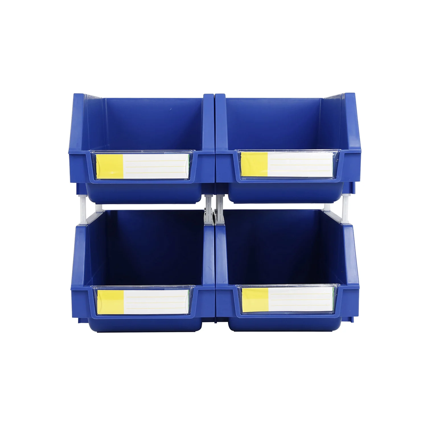 Free stacking parts storage picking plastic storage bins for warehouse and workshop