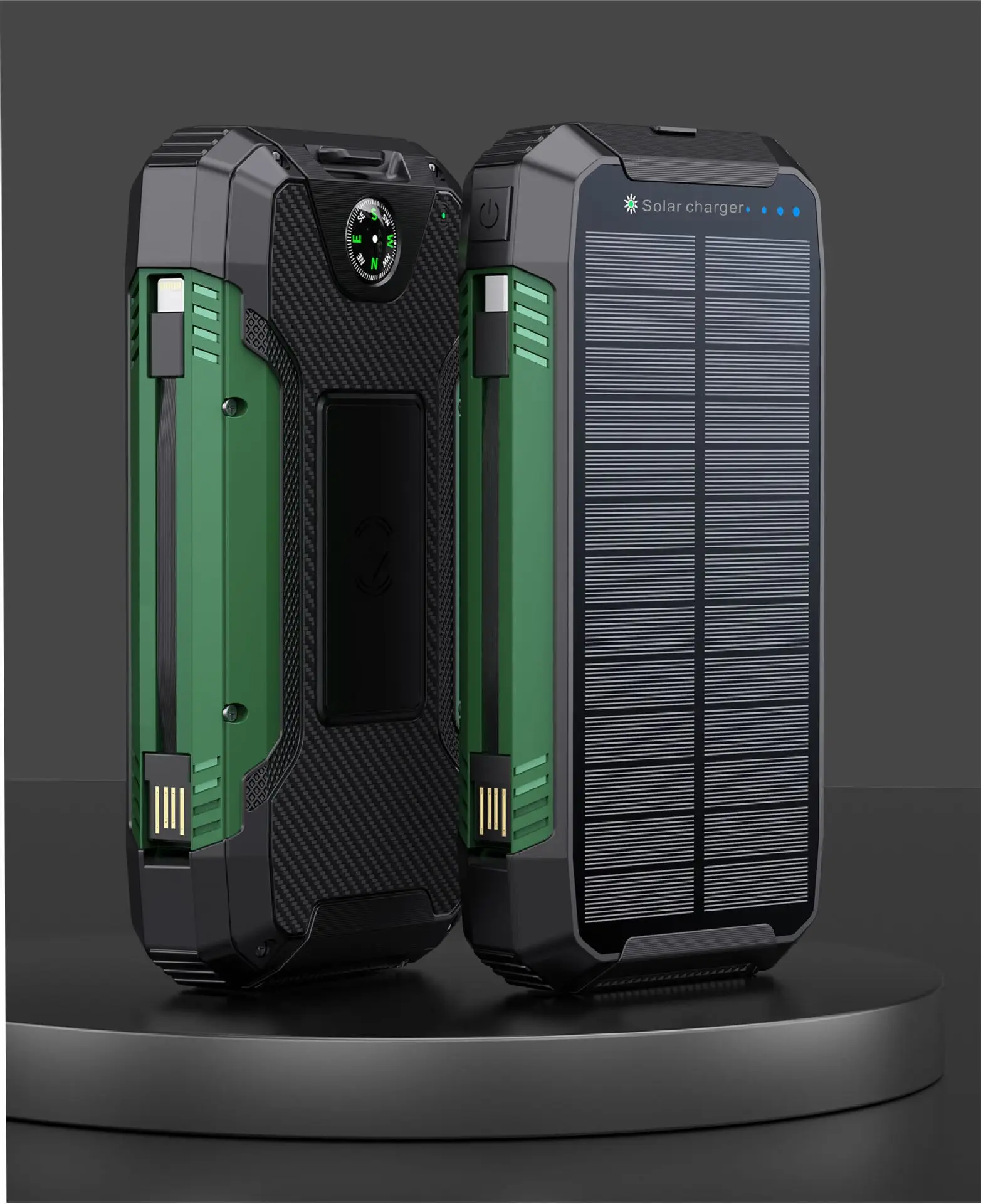 China factory price Power bank solar phone charger 20000mAh power bank Wireless Charging solar charger for outdoor camping