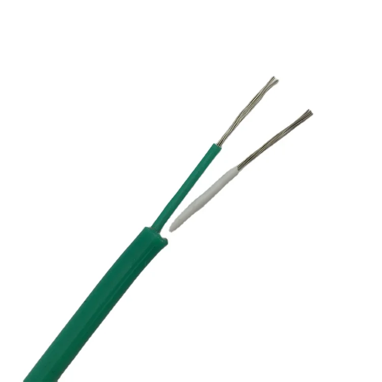2*1.5mm type k thermocouple wire thermocouple extension wire KX Glass fiberglass braided wire