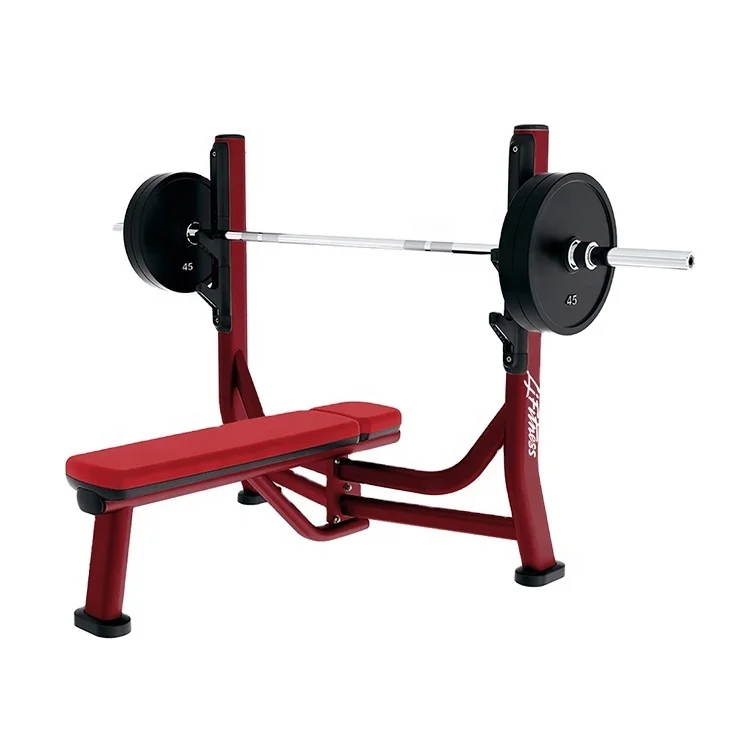 
Flat banch press weight lifting gym workout machine for commercial gym use 