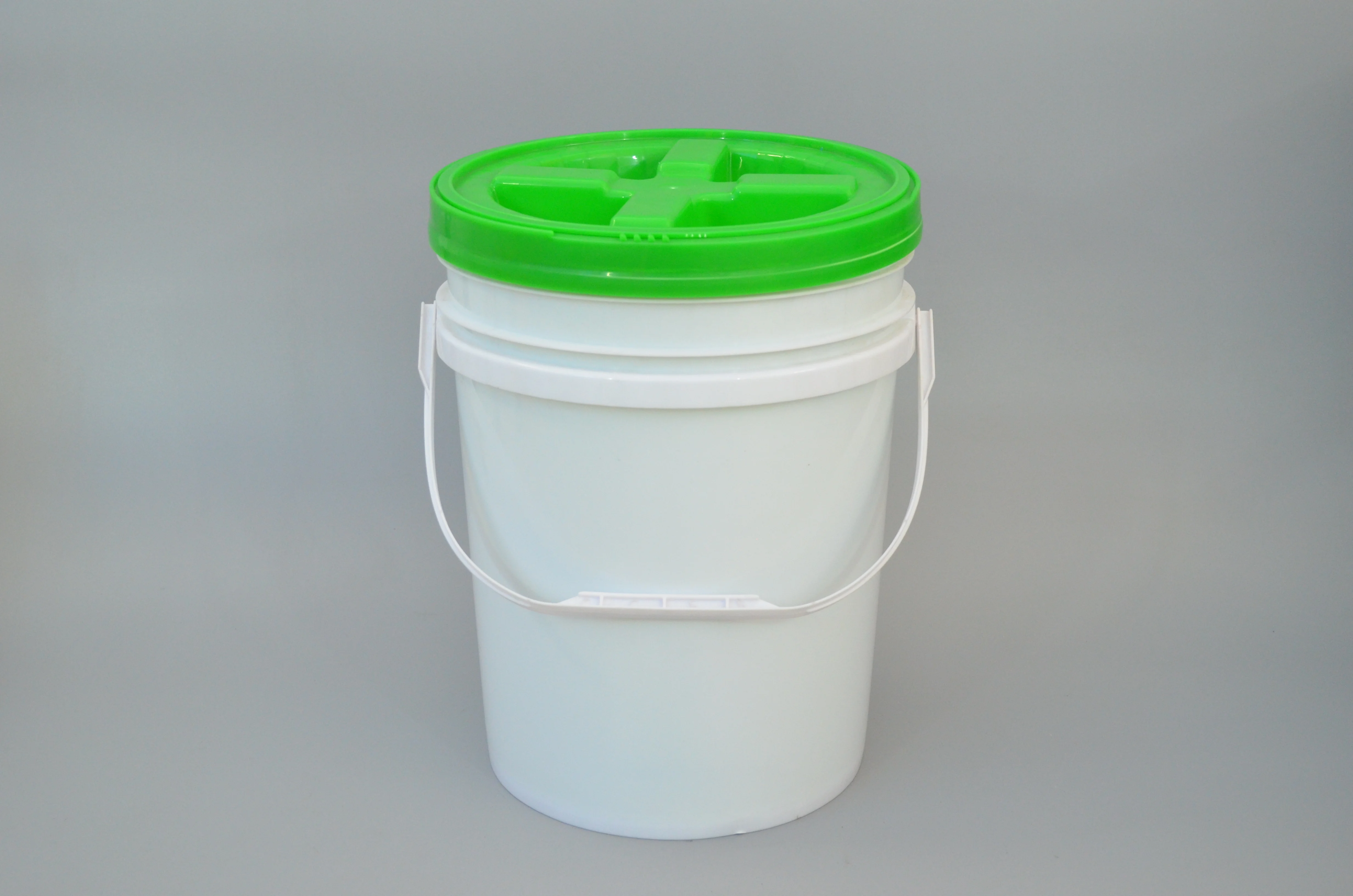 Factory wholesale 20L food grade car wash bucket paint coating storage round plastic bucket