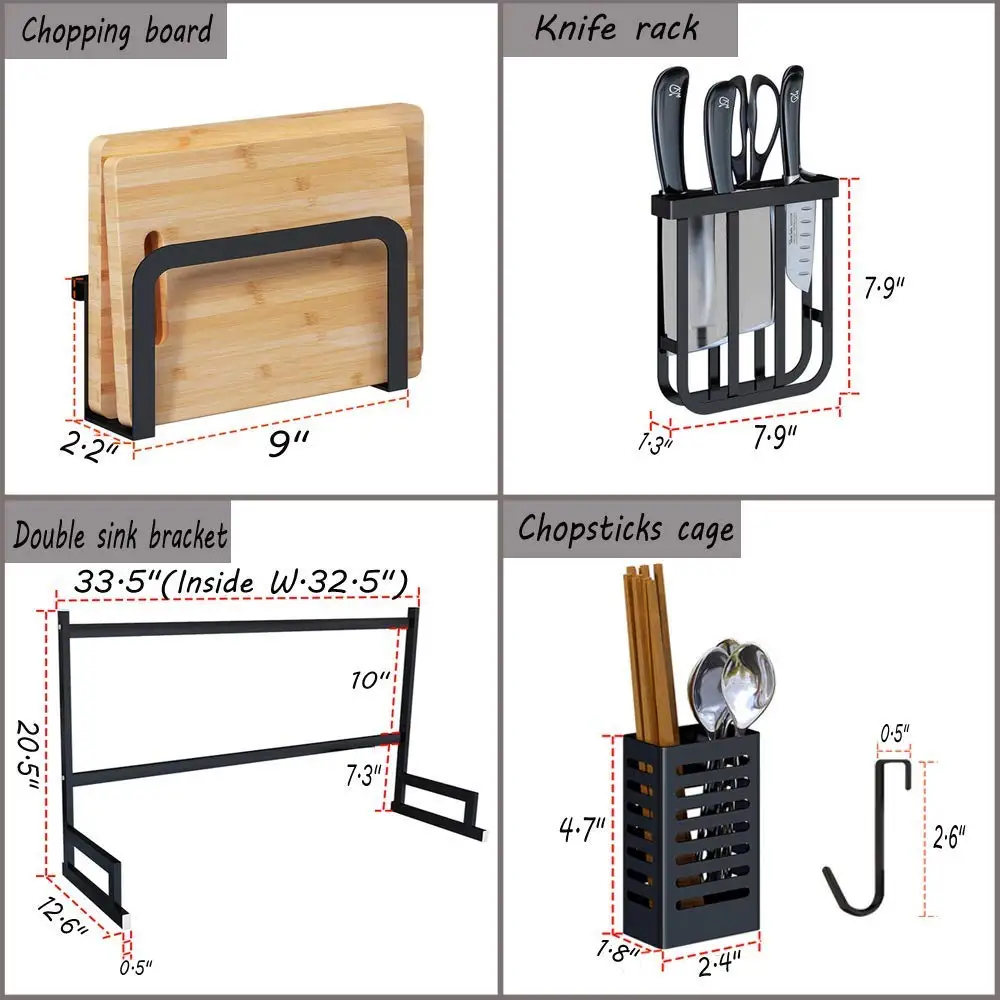 Multifunctional Dust-proof Plastic Kitchen Cutlery Organizer Box Bowl Dish Draining Storage Holder