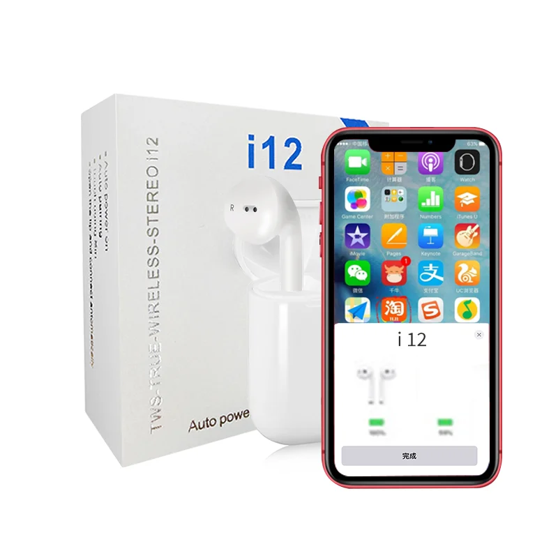 I12tws продвижение bT 5 0 наушники беспроводные i12