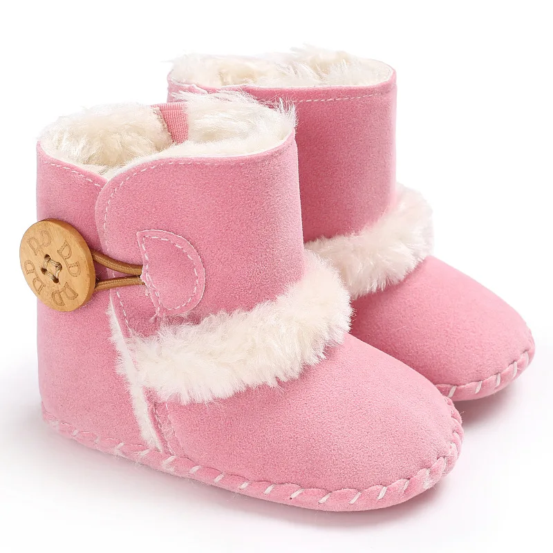 Детская обувь, зимняя хлопковая детская обувь, мягкая подошва, бархатные зимние сапоги (1600368963697)