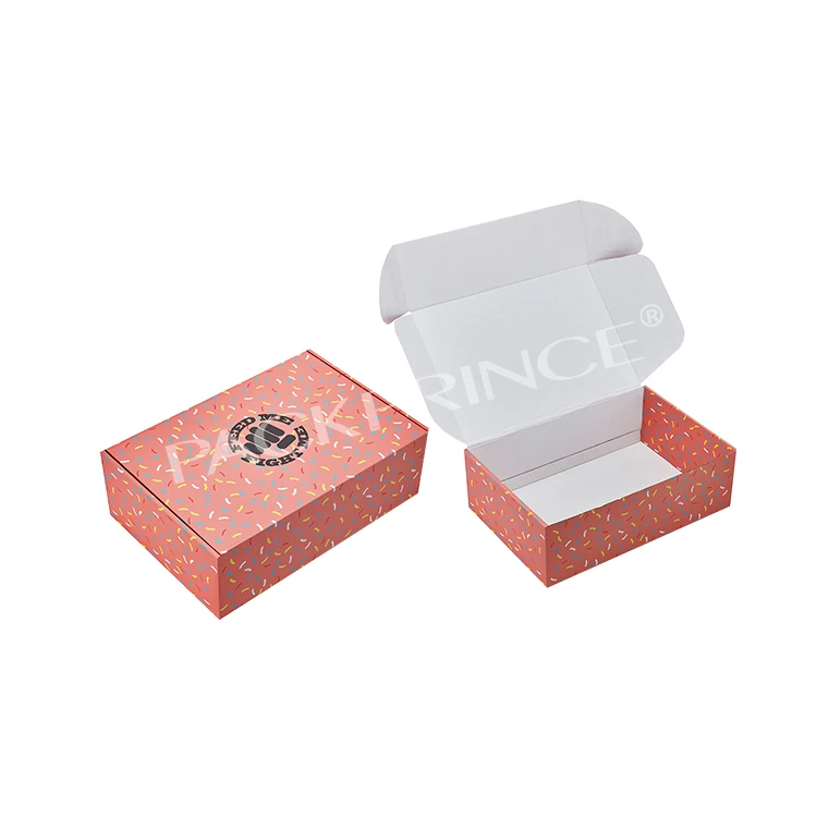 Cheap Low Moq Customized Printing Corrugated Flat Shipping Mailing Box Shirt Premium T Shirt Packing Box Paper Mailer Box