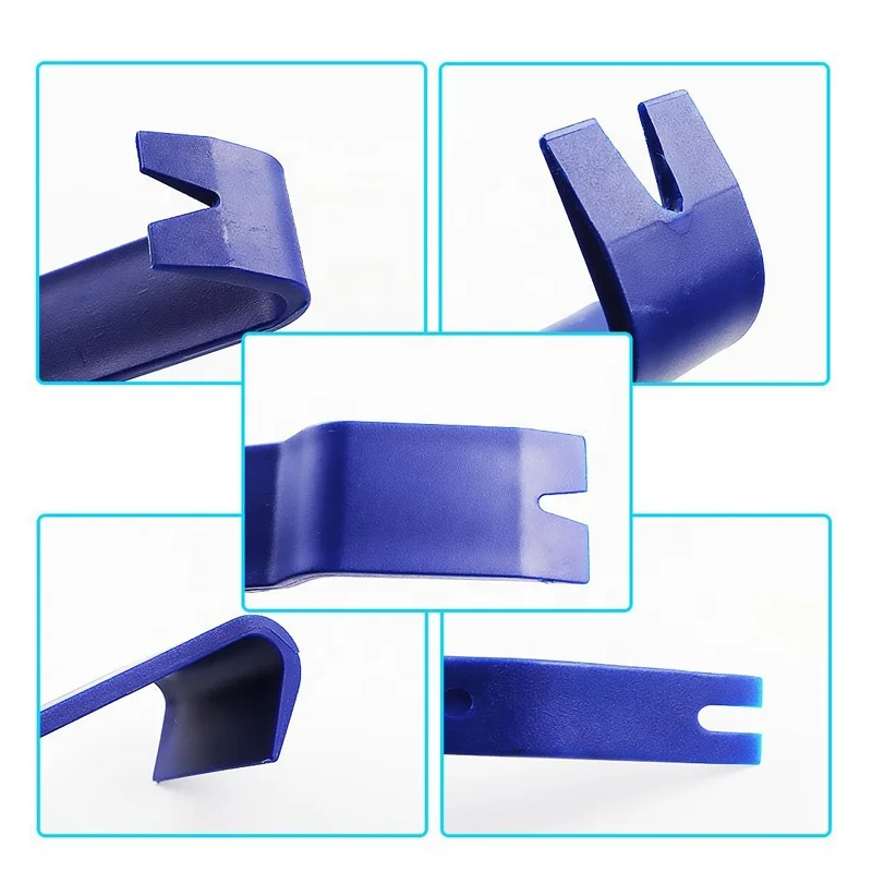 5 pcs universal car clips nylon removal tool kit for install auto Fender Rivets fasteners