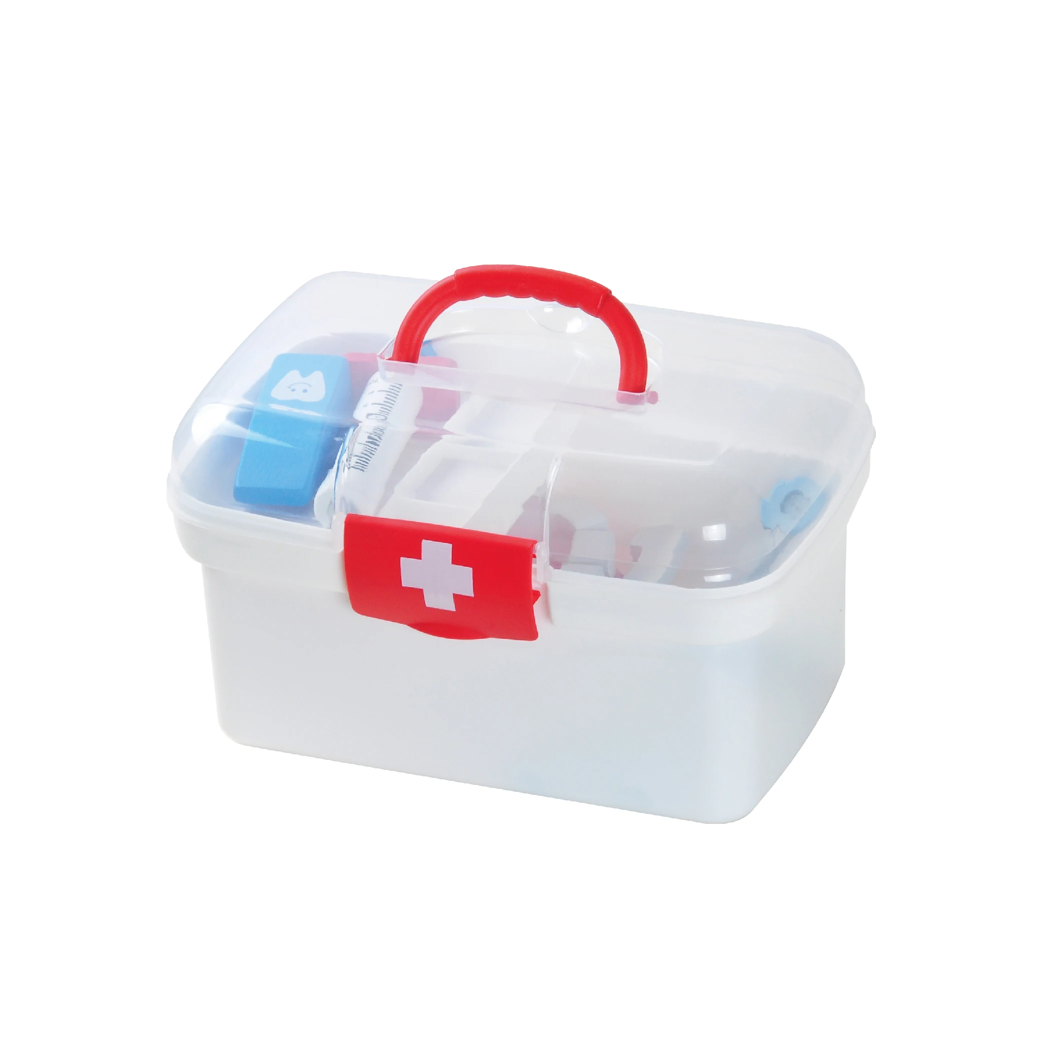 Simulation children pretend play medicine box wooden doctor toy wood dentist set