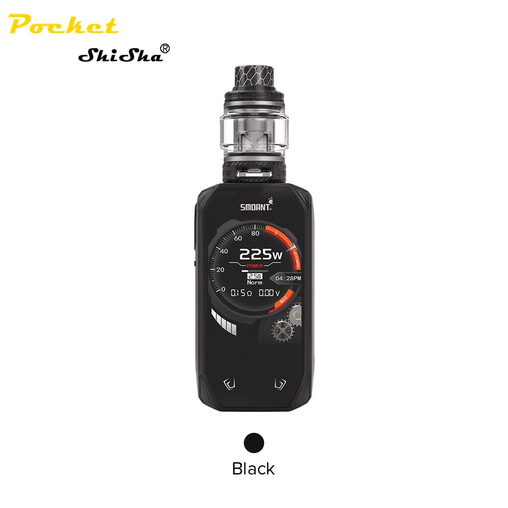 2021 Trending product Music Play Box Mod Kit Smoant Naboo 225W Mod with Naboo Mesh Coil