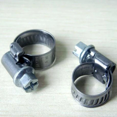 Germany Type Worm Driver Hose Pipe Clamp For Gasoline Engine