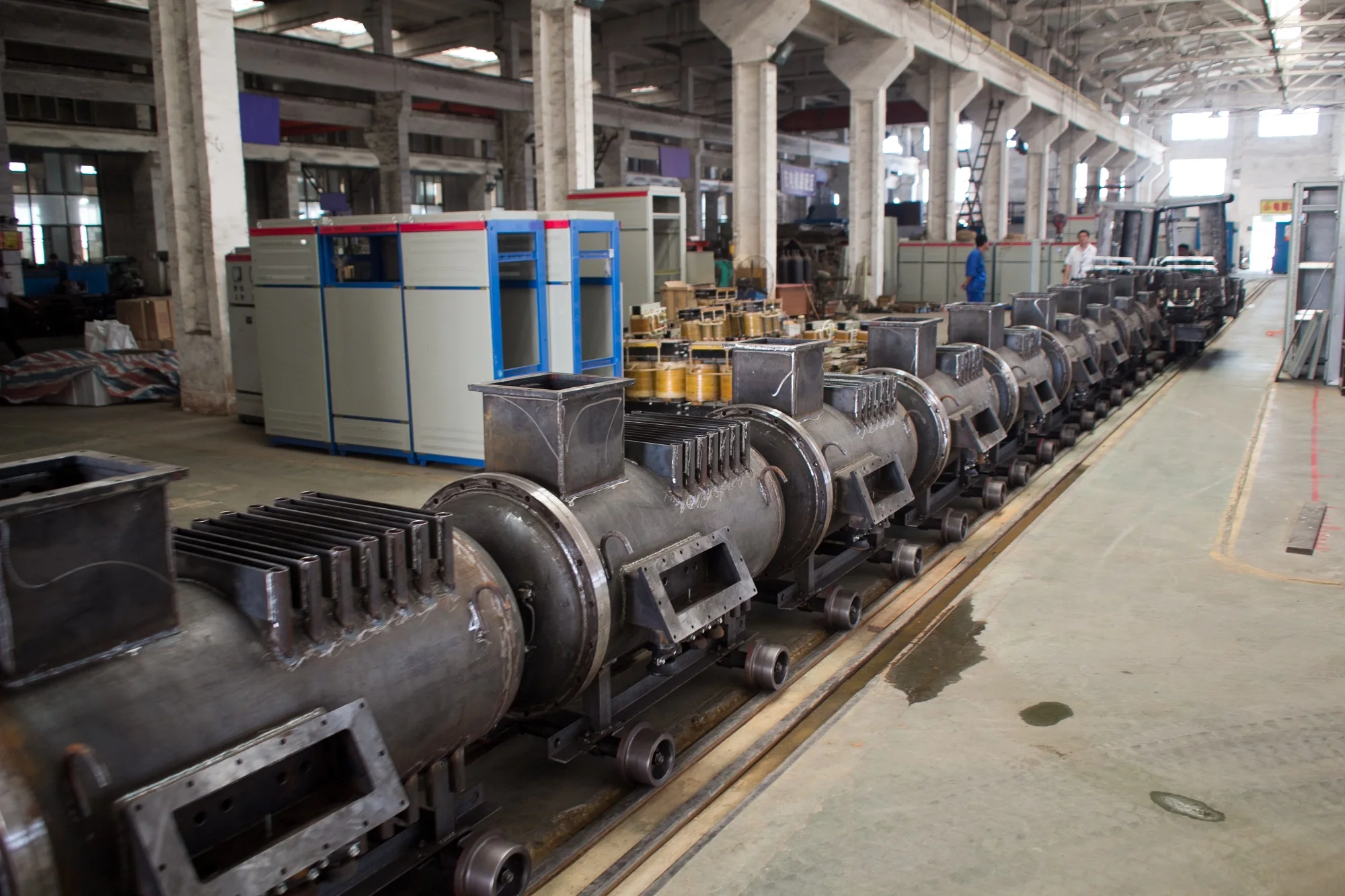 Factory directly selling 5 Tonne Traction Battery Locomotive for Mine Tunnel Transportation
