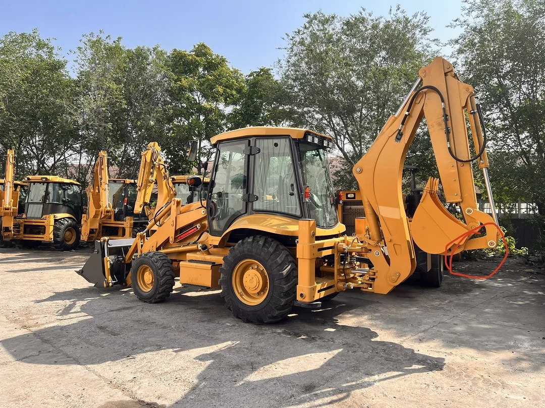 Epa Engine backhoe loader JCB 3DX 4x4 wheel Equal to JCB 3CX 4CX backhoe excavator loader for sale cheap price